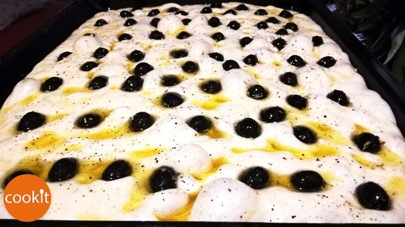 Focaccia recipe step 17