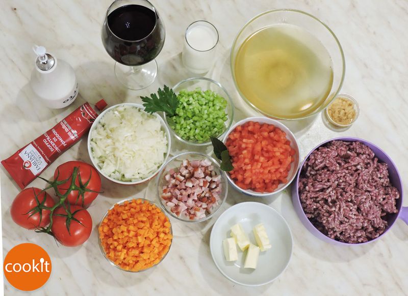 Bolognese sauce recipe step 1