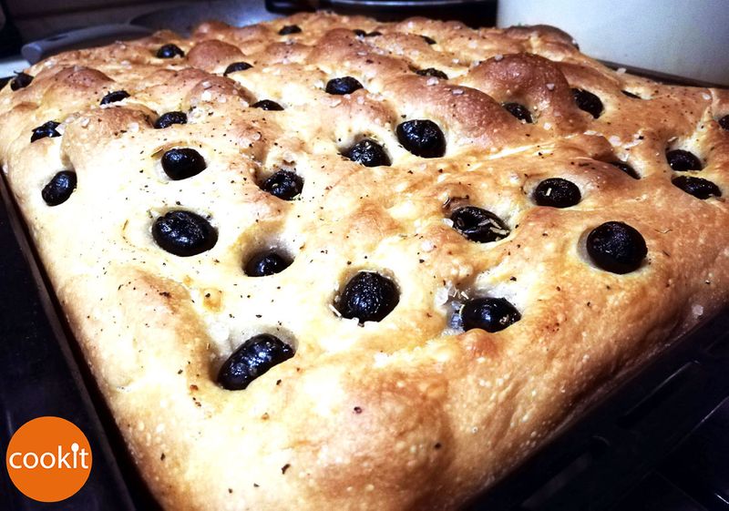 Focaccia recipe step 19